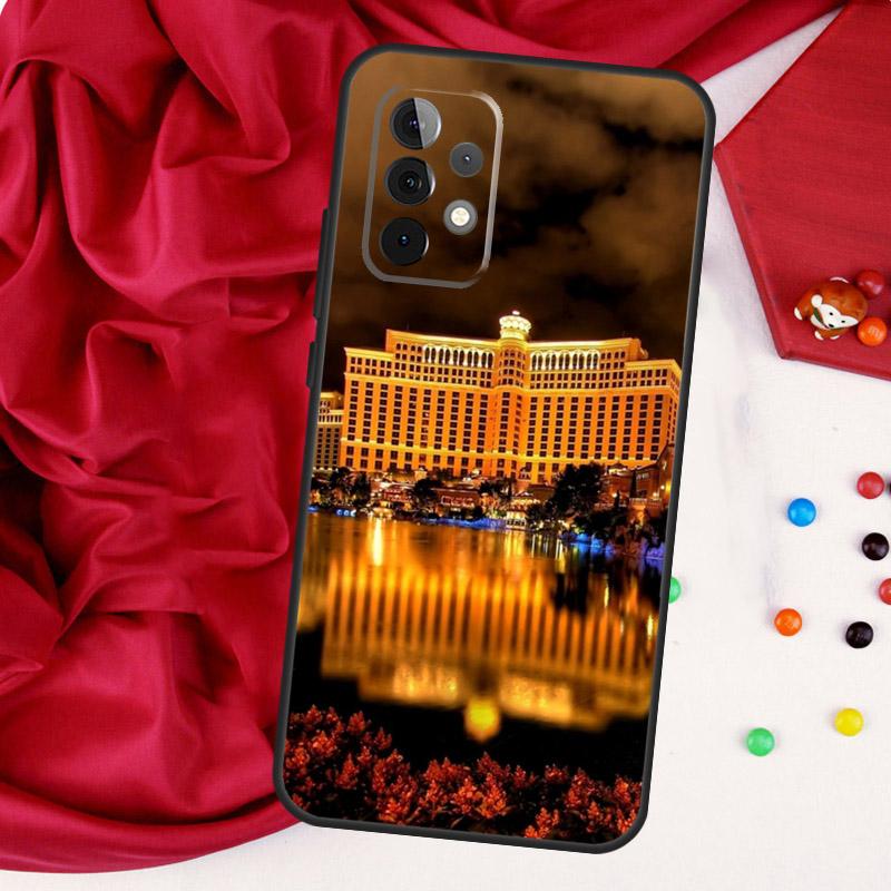 Las Vegas Strip Nevada For Samsung Galaxy A26 A05 A06 A16 A54 A34 A14 A22 A32 A52 A55 A35 A15 A53 A13 A56 A36 Case