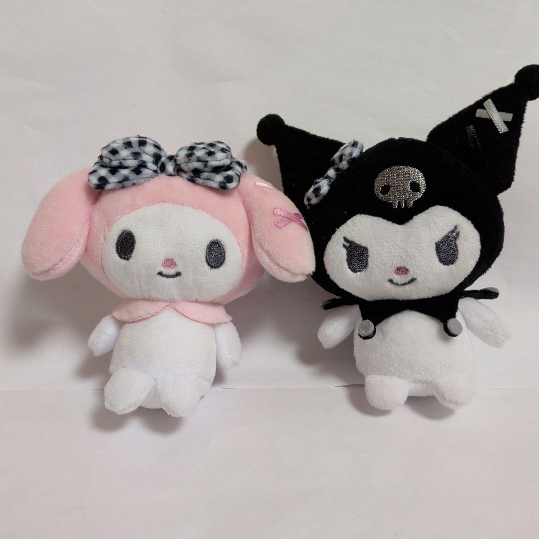 My Melody & Kuromi Plush Set Keychain