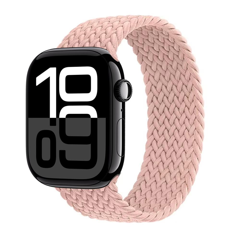 Straps For Apple Watch Bands 44mm 45mm 40mm 41mm 49mm 46mm 42mm Braided Solo Loop Correa Bracelet Iwatch Series 11 10 9 7 8 SE 6