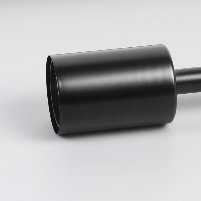 Lampadaire salon - NETTLIFE - E27 - Noir - Métal - Interrupteur au pied