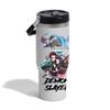 30oz Anime Demon Slayer Printed Simple Solid Color Stainless Steel Thermos Water Cup Thermal Insulation Cold Ice Cup Kid Gift