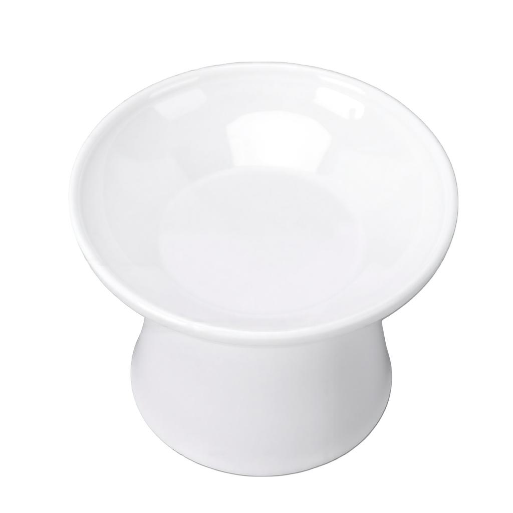 Elevated Ceramic Cat Water Bowl   Fatigue Neck Care Large Capacity Bowl for Cats and Dogs