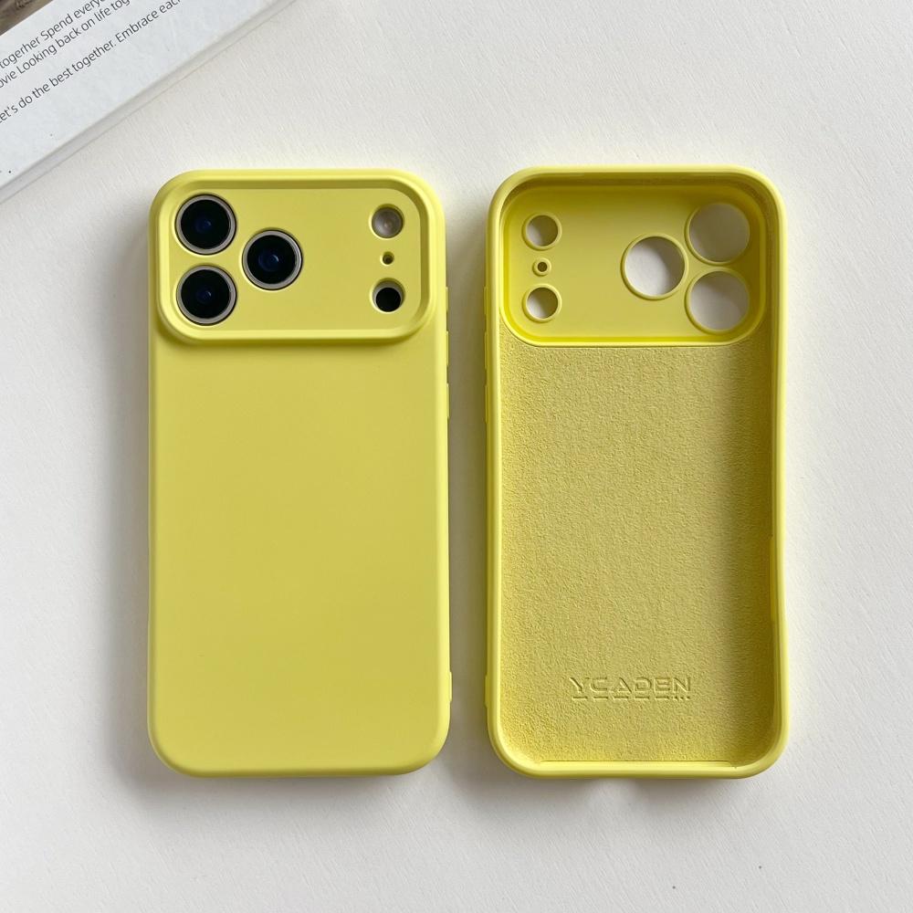 

Liquid Silicone Phone Case For iPhone 17 Pro Max 17Air 16 17 Pro 15 14 Plus 16e 13 12 11 Candy Color Matte Coque iPhone17 Pro iPhone17