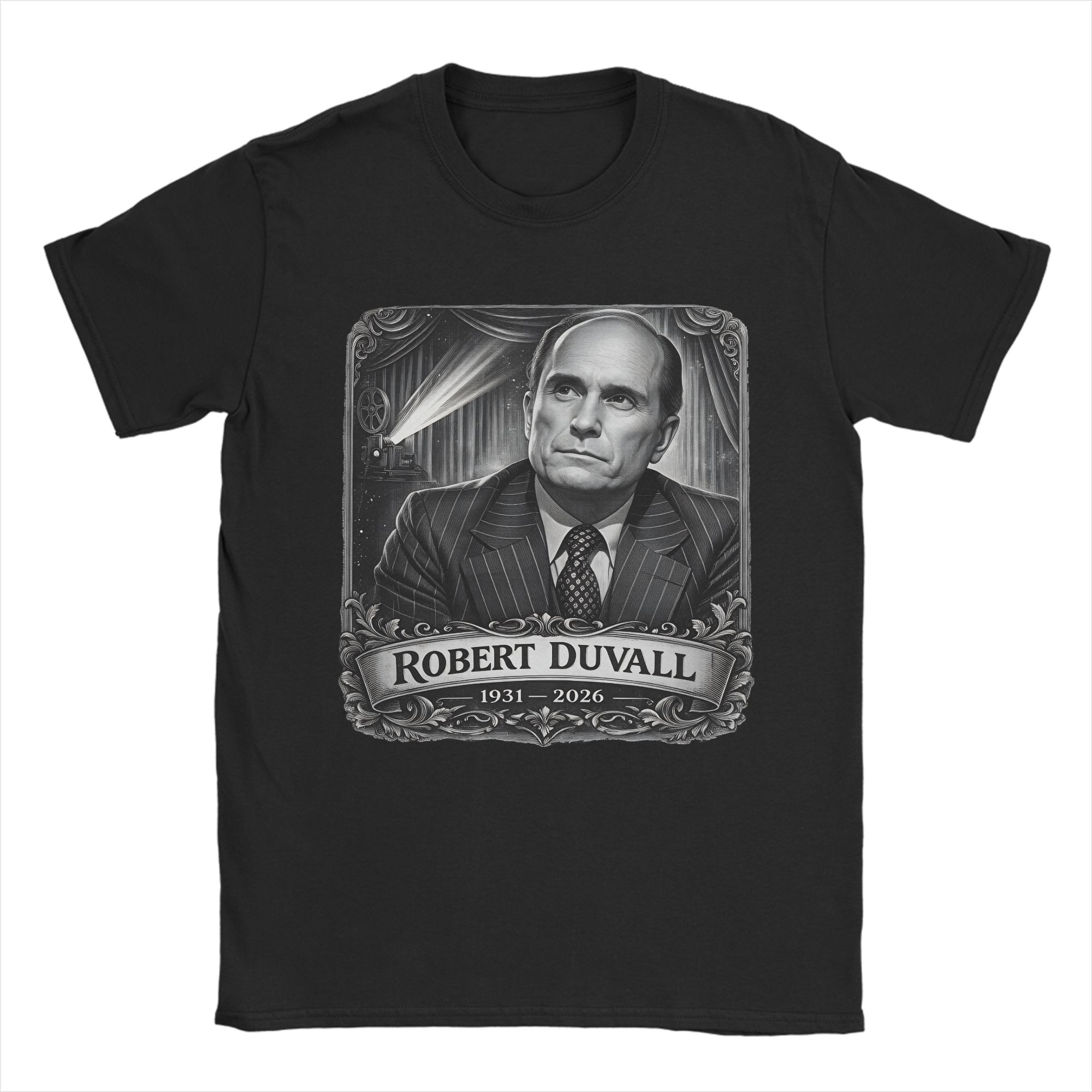 Mens Robert Duvall T Shirts  Cotton Clothes Fashion Short Sleeve O Neck Tees XL XL XL TShirt S