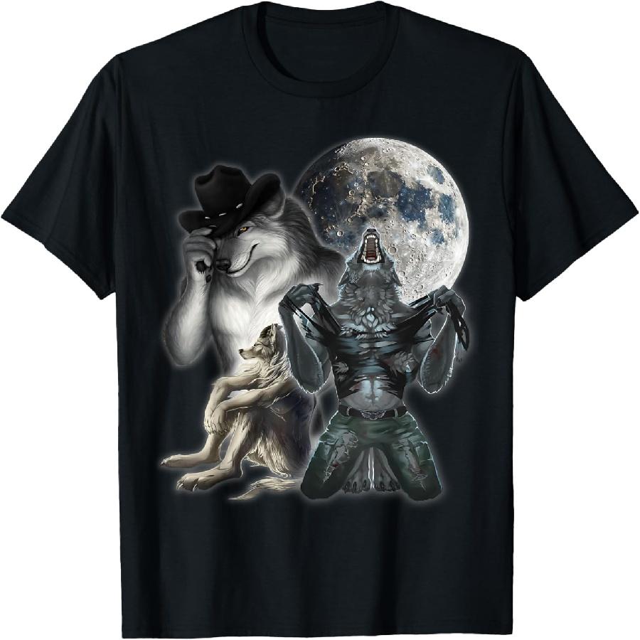 Кринжовая футболка Альфа-волк S чёрный