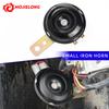 Waterproof Loud Electric Horn 12V 48V 60V, Metal Iron Horn for Motorcycle E-bike Scooter ATV Accessories.