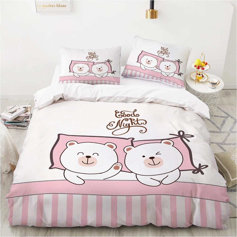 

Comforter Cartoon Sloth King Queen Duvet Red Lovely Animal Print Bedding Set For Kids Boys Girls Flowers Leaves Comforter (quilt)-EU Single(135*200cm)3pcs
