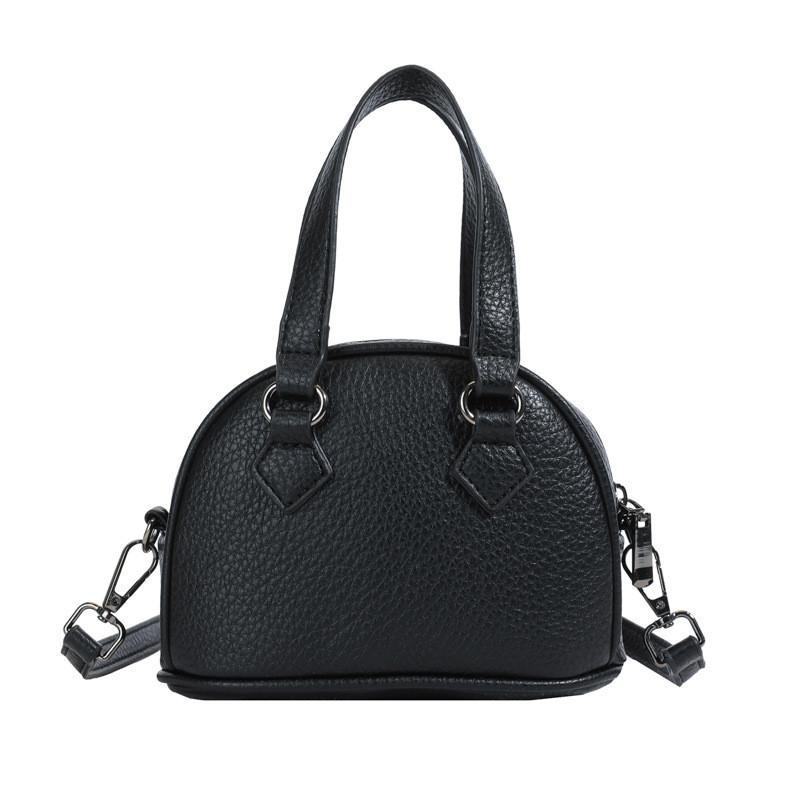 

Простая стильная однотонная унисекс наплечная сумка в форме ракушки, детская StyleF