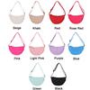Women Shoulder Bags Crescent Nylon Crossbody Bags Simple Elegant Female Handbags