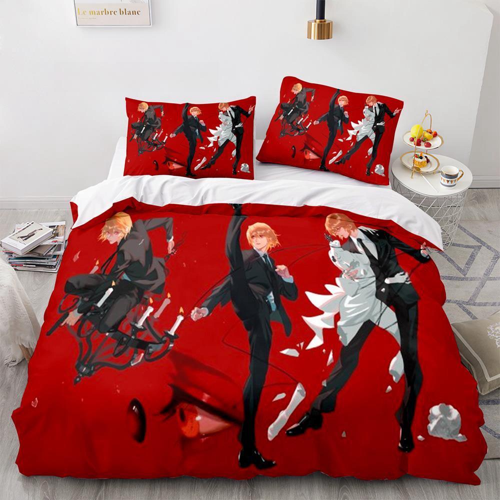 Hunter × Hunter Bedding Set Single Twin Full Queen King Size Bed Set Adult Kid Bedroom Duvet cover Sets 3D Print Anime Bed Sheet