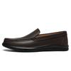 Four Seasons Genuine Leather Mens Shoes Casual Luxury Brand Soft Men Loafers Moccasins Breathable Slip On Male Boat Shoes