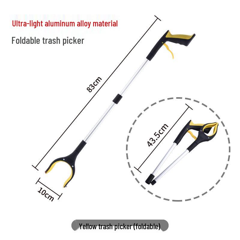 

Extended Handle Trash Picker: Sanitary Tongs for Efficient Litter Collection.