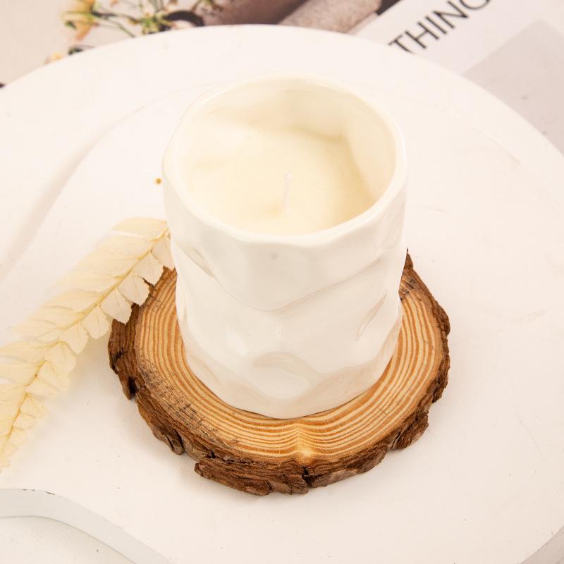 

Aromatherapy Candle Ceramic Cup Home Handmade Diy Small Ornaments Table Souvenir Aromatherapy Candle Fragrance