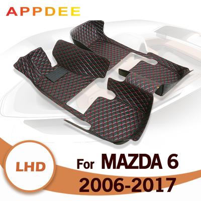Car Floor Mats For Mazda 6 2006 2007 2008 2009 2010 2011 2012 2013 2014 2015 2016 2017 Auto Foot Pads Interior