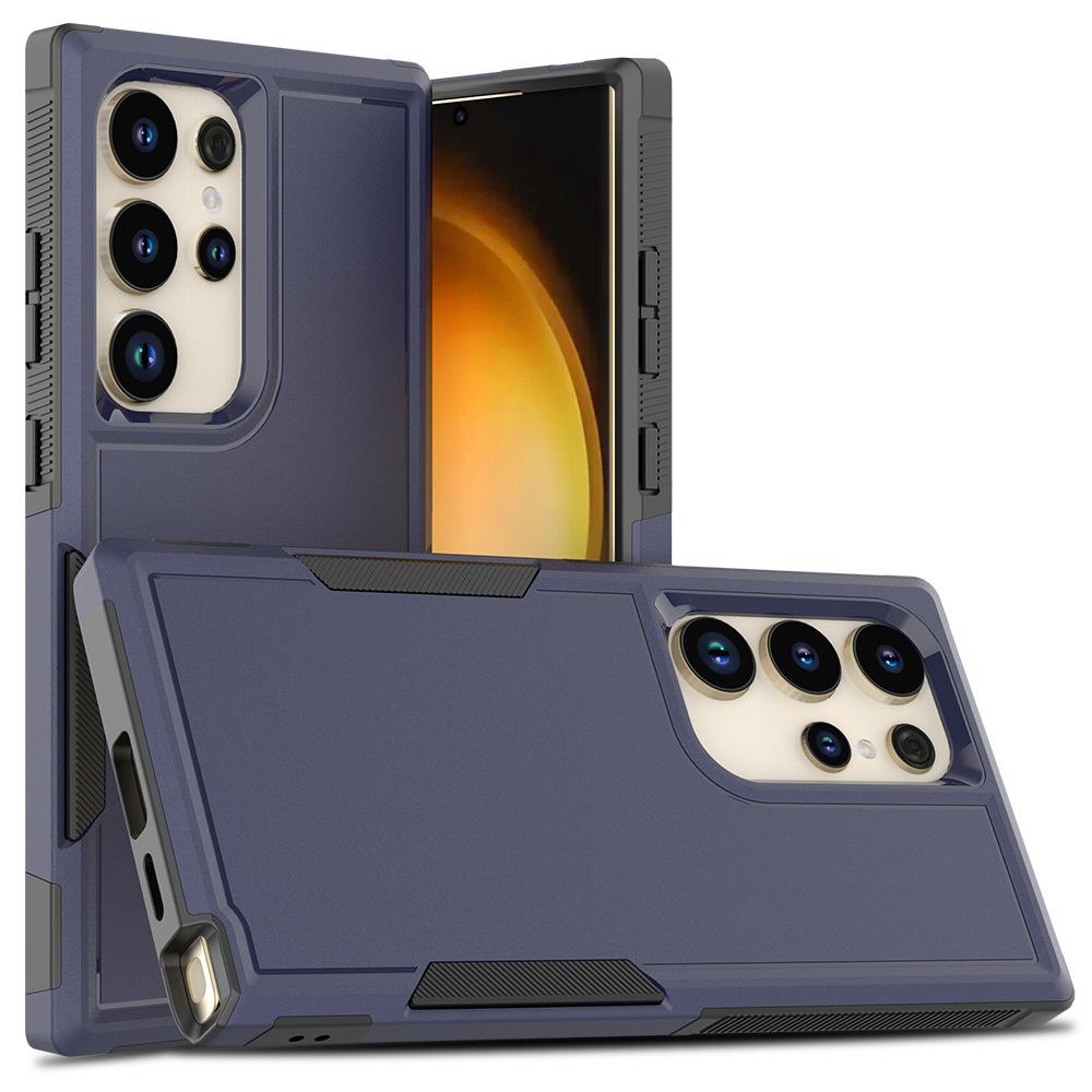 Sanfeng spot applies to Samsung S24 FE two-in-one anti-drop mobile phone case tpu double-layer PC mobile phone case