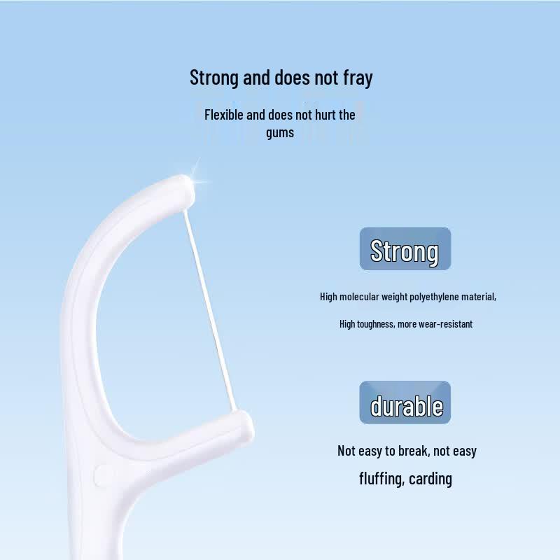 JD Jingzao Smooth Round Dental Floss Sticks