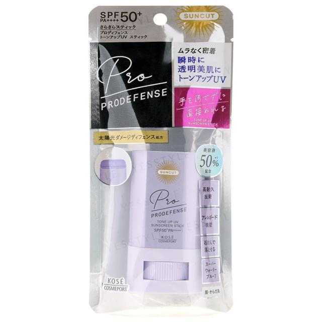 Kose - Suncut Prodefense Tone Up UV Sunscreen Stick SPF 50+ PA++++ 20g