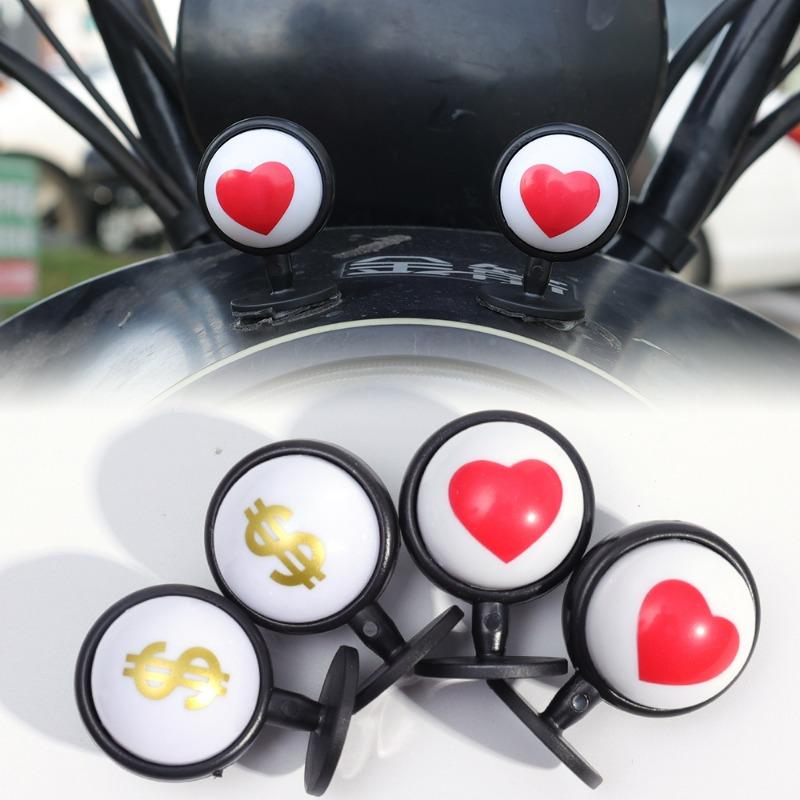 Helmet Big Eye Decoration Motorbike Electric Vehicle Helmets Styling Cartoon Eyes Sticker Funny Motorcycle Helmets Accessories