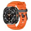 Miękki gumowy pasek do Samsung Galaxy Watch Ultra 47mm Pasek Męska sportowa bransoletka do Samsung Galaxy Ultra 47 Zakrzywione końcówki Pasek na nadgarstek