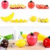 16Pcs Set Kids Imitating Fruit Vegetable Kitchen Cutting Cooking Toy Early Education
