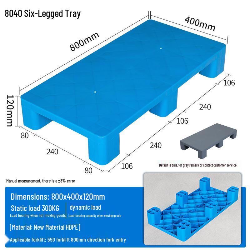 Waterproof Moisture-Proof Pallet Mat for Forklift and Washing Machine