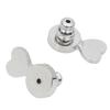 1 Pair Earring Backs for Heavy Earrings Gold Plated Lifters Elegant Earring Accessories Copper Texture for Droopy Ears