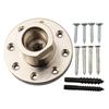 3 Inch Faceplate Screw Chuck 1 Inch X 8 TPI Mounting Hole Feature Pre-threaded Design 1 Inch X 8 TPI Lathe 75mm 3Inch