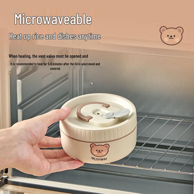 316 Stainless Steel Microwaveable Insulated Lunch Box