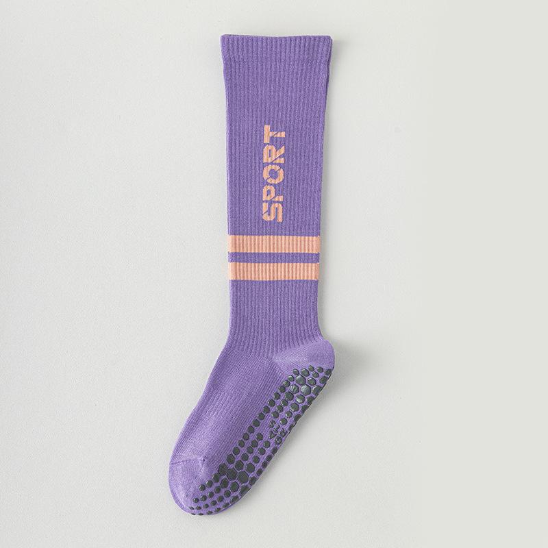 Pressure Sports Calf Socks, Spring and Autumn Yoga Socks, Anti-slip Professional Women's Fitness Socks, Summer Pilates Long Stockings