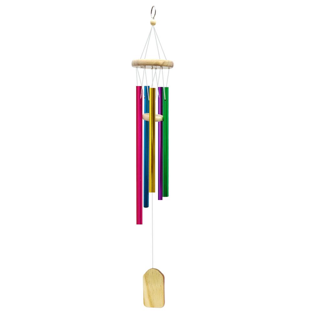 

Colorful Rotating Wind Chime Pendant - Outdoor Decorative Craft Gift