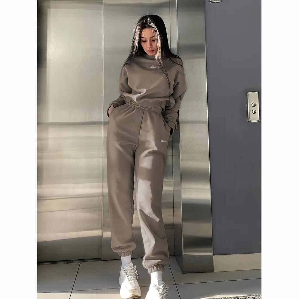 Herbst Damen Outdoor Sport Freizeit Warm Anzug