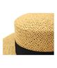 Beige Flat Panama Hat