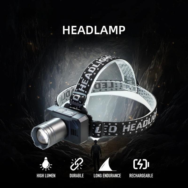 1pc Headlight ,LED Headlamp & Super Bright Head Lamp , Ultra-Lightweight Head Light for Camping, Fishin