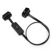 CarAngels OBD2 Extension Flat Cable with Switch 60cm OBDII 16PIN