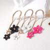Fashion White Flower Pendant Anklet For Women Elegant Snake Bone Chain Chain Foot Chain Summer Party Jewelry Gifts