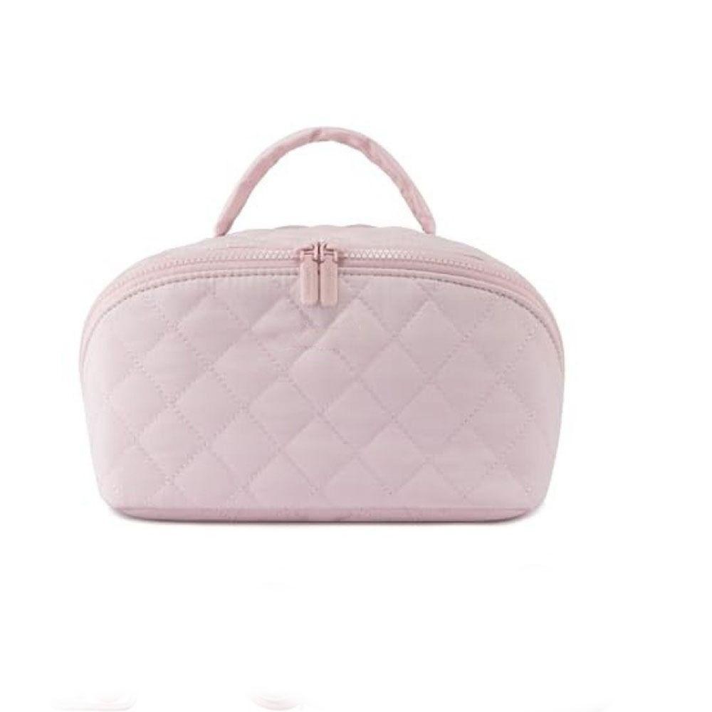 Water-Resistant Handheld Cosmetic Bag Multiple Pockets Make Up Pouch Bag Toiletry Bag  Vacation