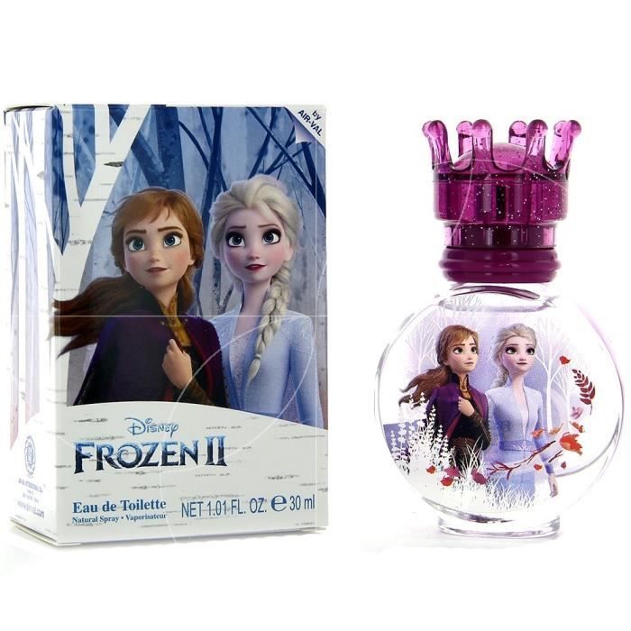 Eau de toilette La Reine des neiges II - Disney - 30ml - Fraîche - Agrumes - Aromatique