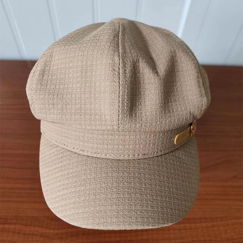 Cinture Decorative Ottagonali Cappello Linguetta Anatra Waffler Colore Colore Unico Berretto Monocolore Donna Ricygvm Cappelli Autunno Giapponese Retro Pittore Artista Cappello
