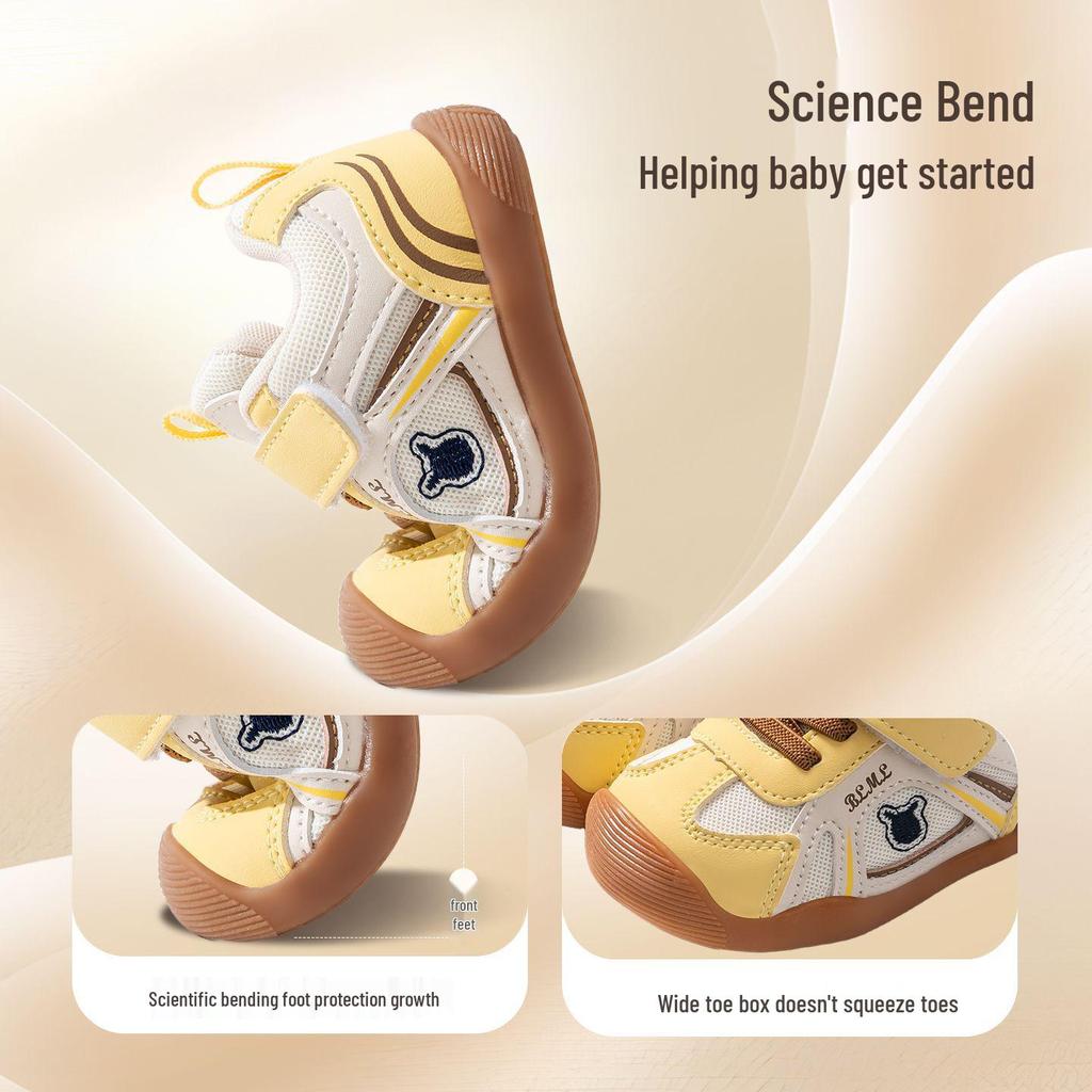 2026 Spring Soft Sole Breathable Anti-slip Walking Shoes for Infant & Toddler Boys & Girls