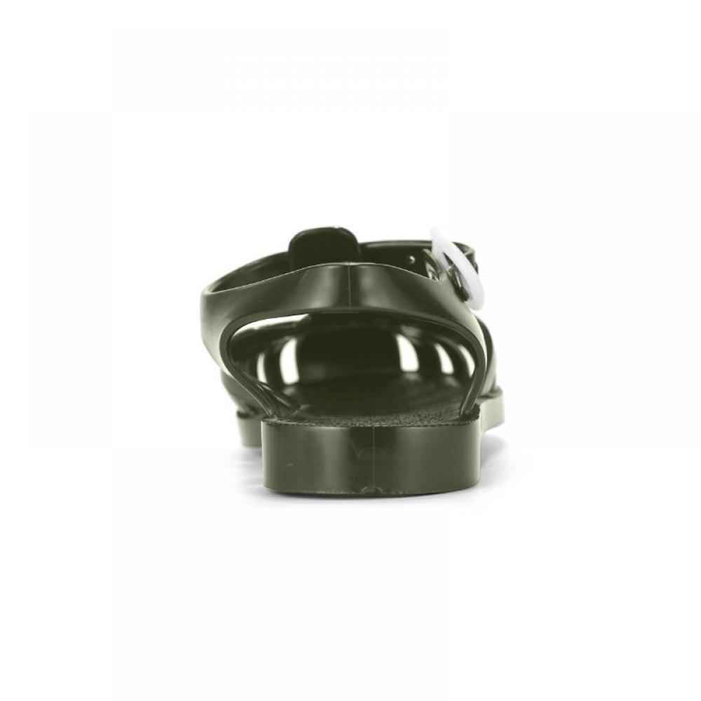 Meduse Sun 201 Kaki Khaki Kids Jelly Shoes Sandals