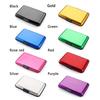 RFID Blocking Credit Card Holder Coin Purse Aluminum Metal Waterproof Anti-Theft Wallet Business for Men Women Card Case