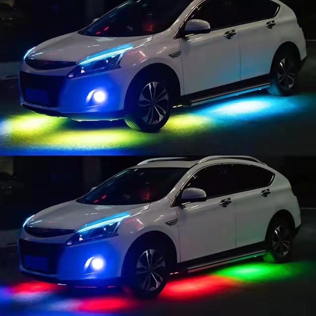 Easy Installation RGB LED Strip for Car Truck App Control Flowing Atmosphere Lamp Home Decoration Strip Light