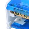Din Rail Terminal Block Distribution Box Terminal Distribution Box Din Rail 2-Level Single Phase with Transparent Dust Cover 211