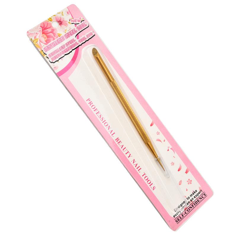 Russian Style Double-Headed Steel Manicure & Cuticle Remover