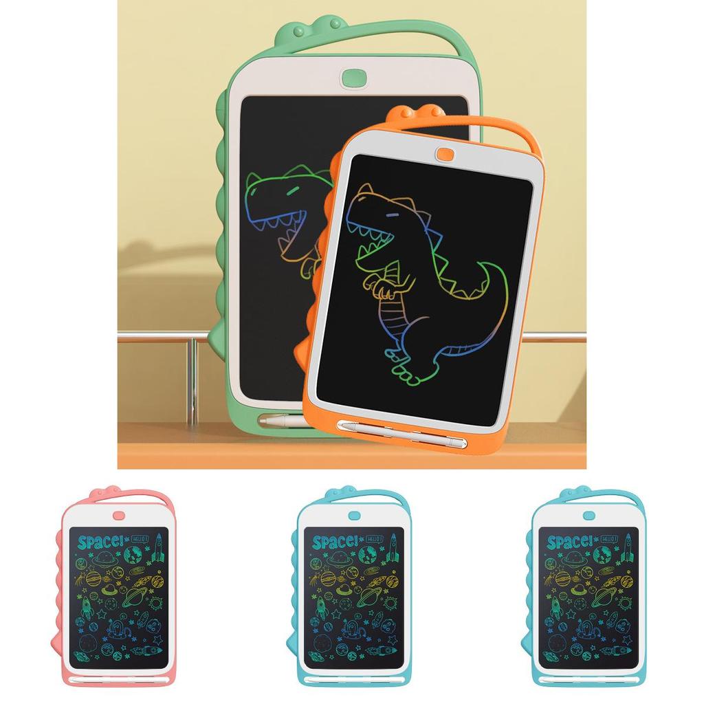 New 8.5 Inch Colorful Dinosaur Lcd Electronic Drawing Board For Kids Fun Creativity