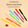 Silikonová špachtle vše v jednom: Dlouhá, víceúčelová škrabka na pečení, krém, dort, avokádo, džem.