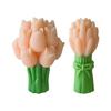 Korean Bud Scented Hand Bouquet Flower Aromatherapy Candles Tulip Flower Bouquet Candles Handmade Wedding Companion Gift