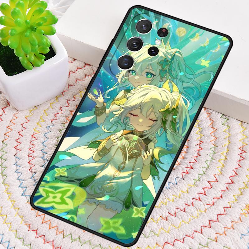 

Nahida Genshin Impact Silicone Phone Case For Samsung Galaxy note 10 pro S26 S25 S24 S23 S22 S21 Plus S25Ultra Capa Cover Galaxy S26