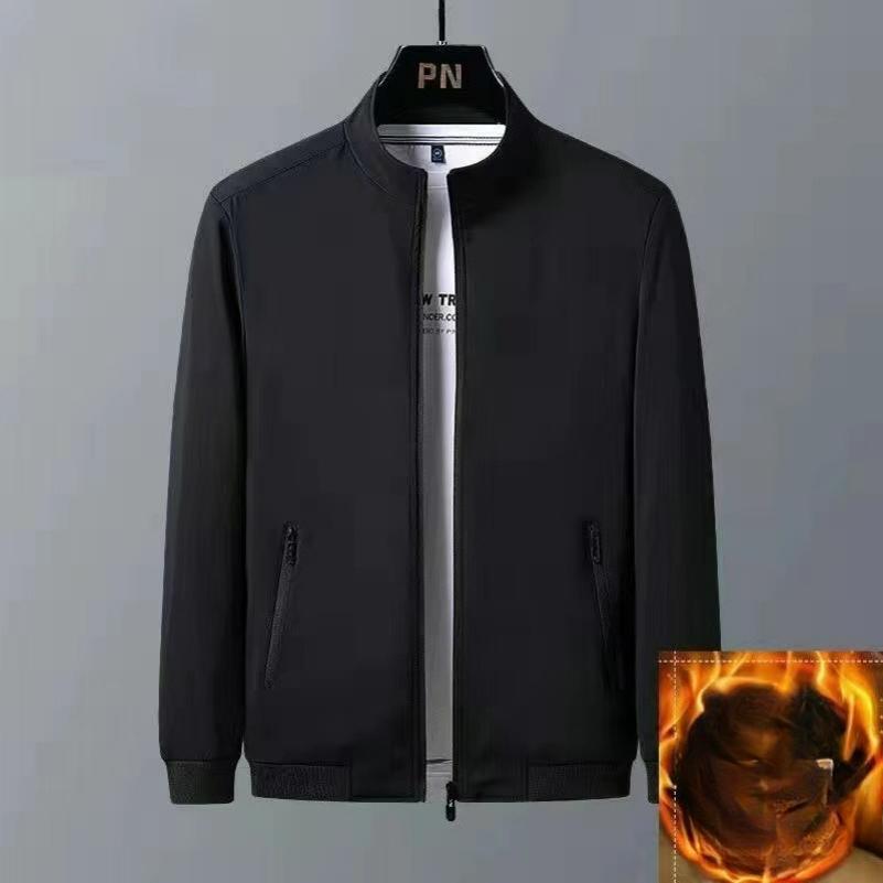 Men's Dad Autumn Jacket Middle-aged Spring and Autumn Men's Thick Casual Jacket