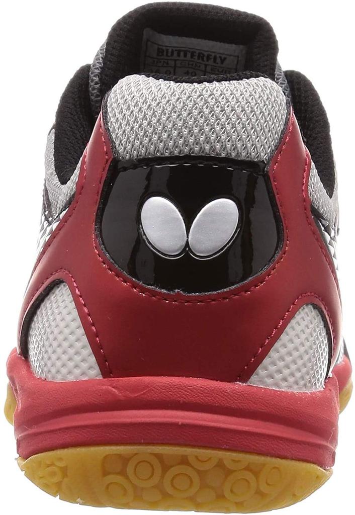 Butterfly Table Tennis Shoes Rezoline Gig Black x Red 30cm 93660